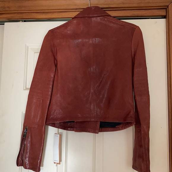 Leather Jacket Moto Style - Picture 12 of 17